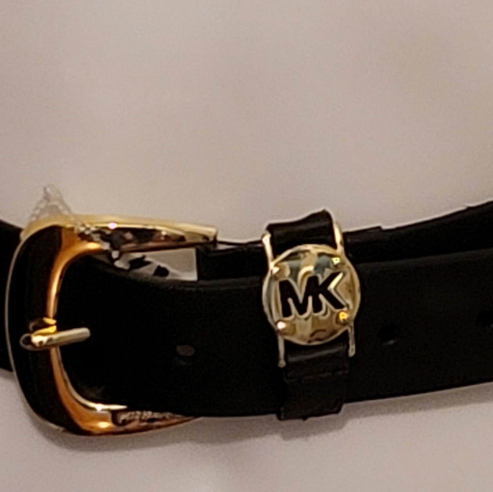 Michael Kors Faux Leather Belt Sz Med